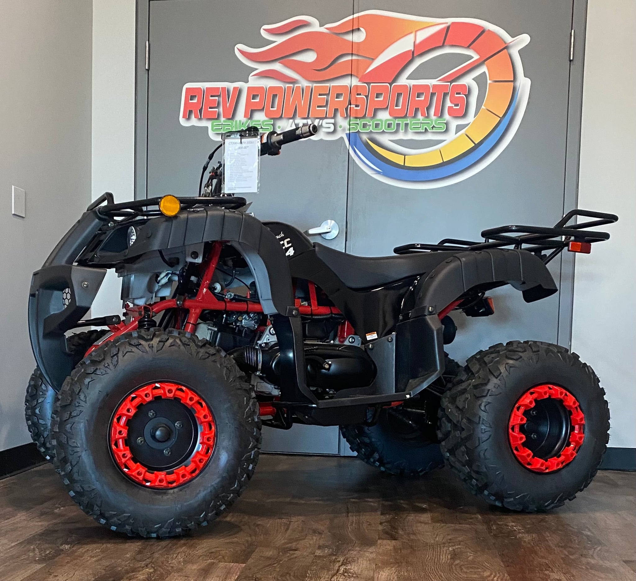 ATV - 200cc Black 200 -A