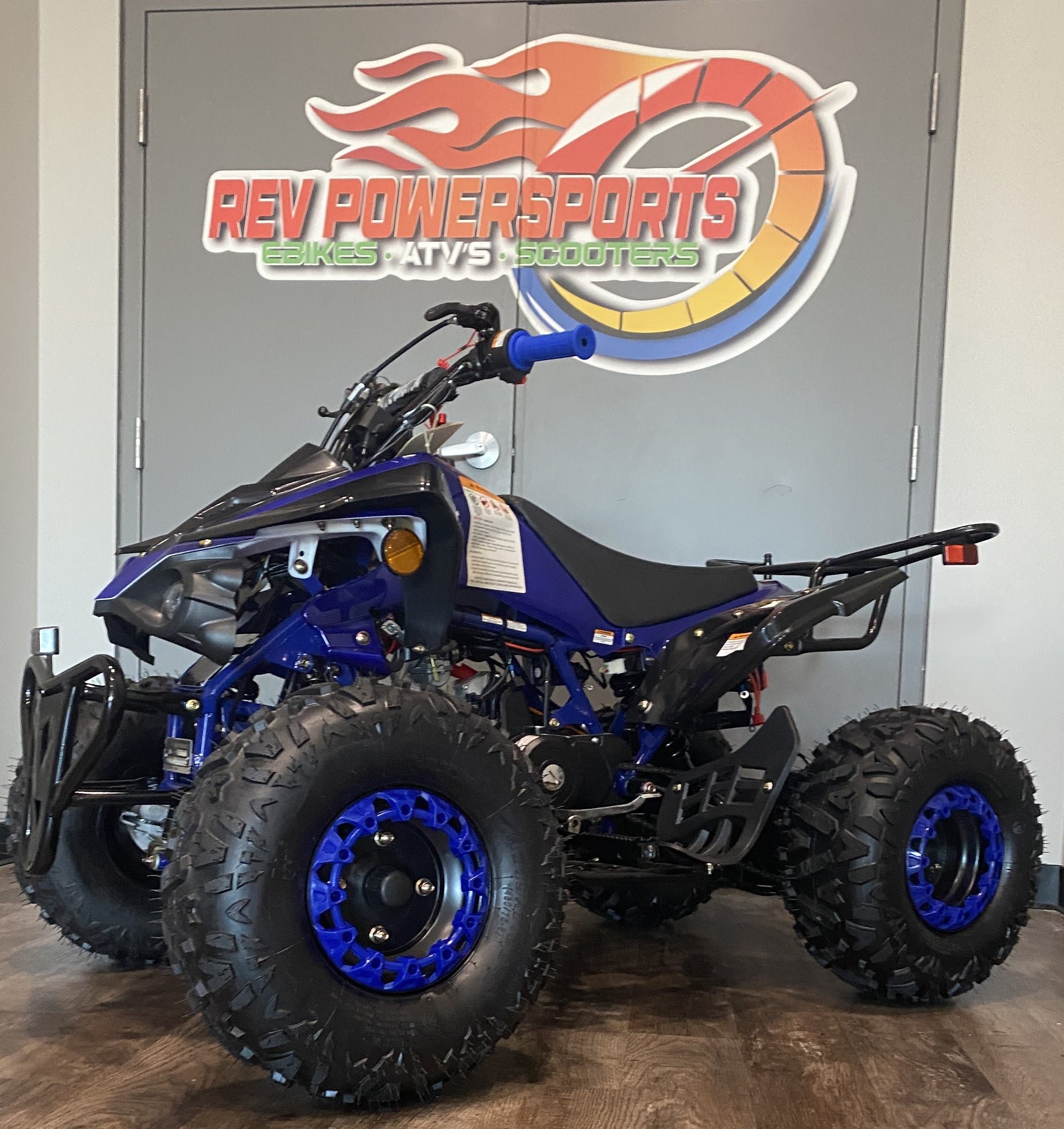 ATV - 125cc - Blue - 125 - 4