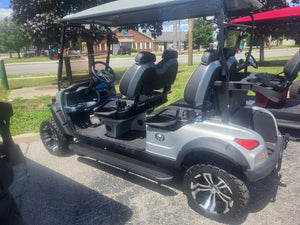 GOLF CART - Venom LSV - 4 Person Forward facing - Silver / Color Match