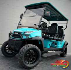 GOLF CART - Venom LSV - Forward Facing 4 Person - Teal / Color Matched