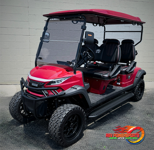 GOLF CART - Venom LSV - Forward Facing 4 person - Burgundy / Color Matched