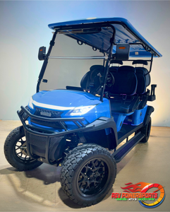 GOLF CART - Venom LSV - Coastal Blue / Color Matched - 6 Person