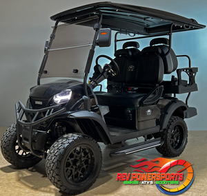 GOLF CART - Venom LSV - 4 Person -Black / Black - Lifted